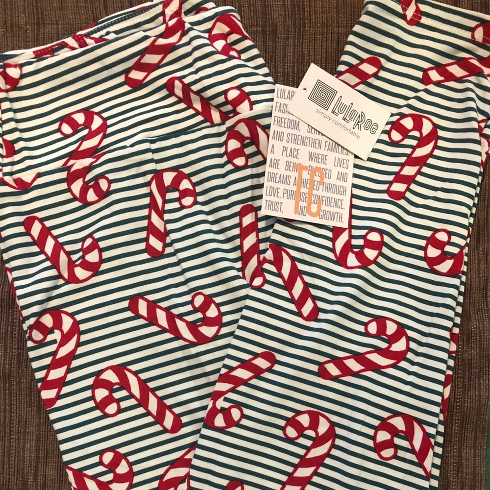LuLaRoe leggings Size TC (12-18)